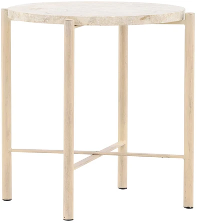 Venture Design Kavos stalas, Sandhamn, ⌀40 cm, Beždžio spalva