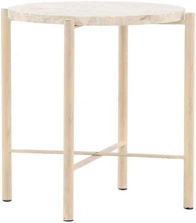 Venture Design Kavos stalas, Sandhamn, ⌀40 cm, Beždžio spalva