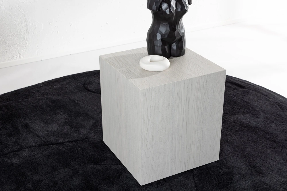 Venture Design Kavos stalas, York, 60x80x40 cm, Balta