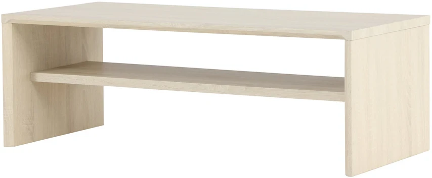 Venture Design Kavos staliukas 110x50x38 cm Baltas MDF