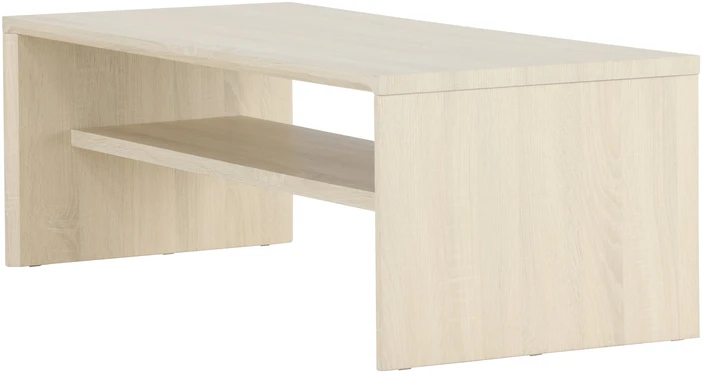 Venture Design Kavos staliukas 110x50x38 cm Baltas MDF