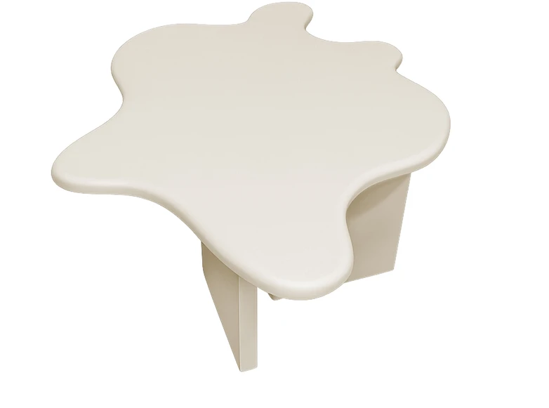 Venture Design Kavos staliukas 115x76x40 cm Smėlio spalvos MDF