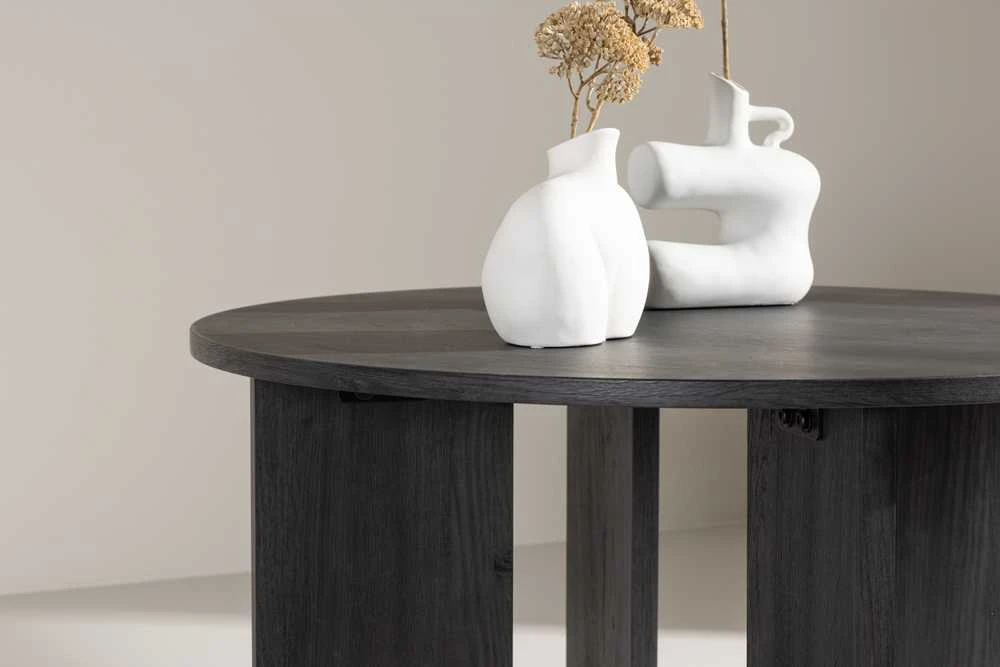 Venture Design Kavos staliukas, Askerön, ⌀80 cm, Juodas