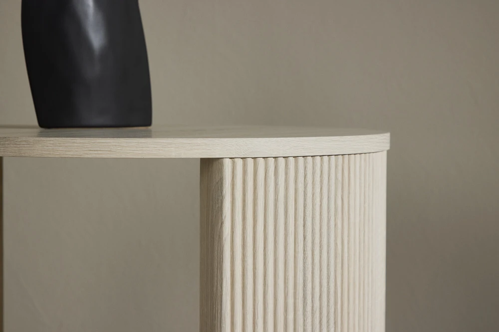Venture Design Kavos staliukas Bristol 60x45 cm baltas MDF