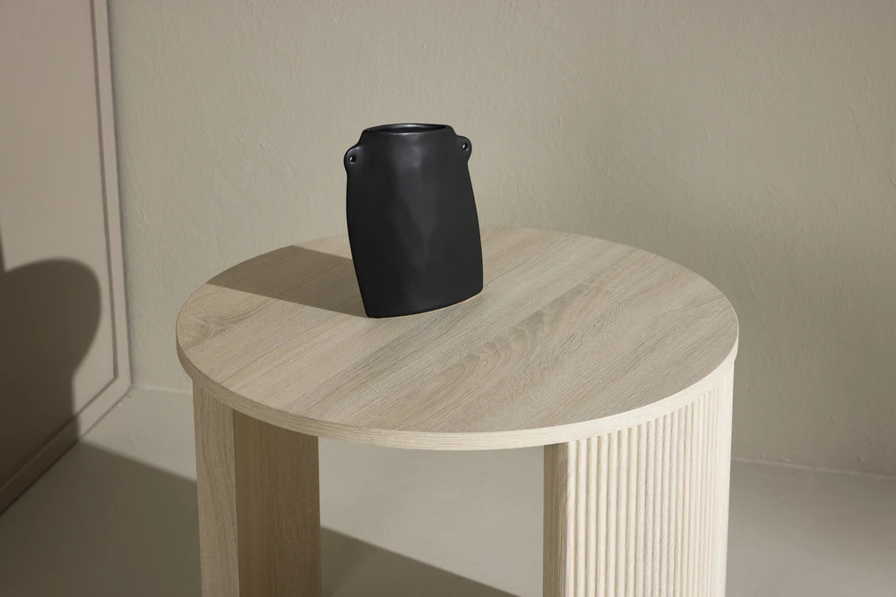 Venture Design Kavos staliukas Bristol 60x45 cm baltas MDF