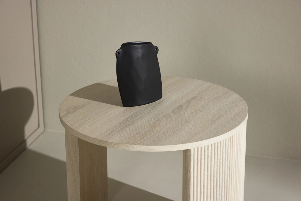 Venture Design Kavos staliukas Bristol 60x45 cm baltas MDF