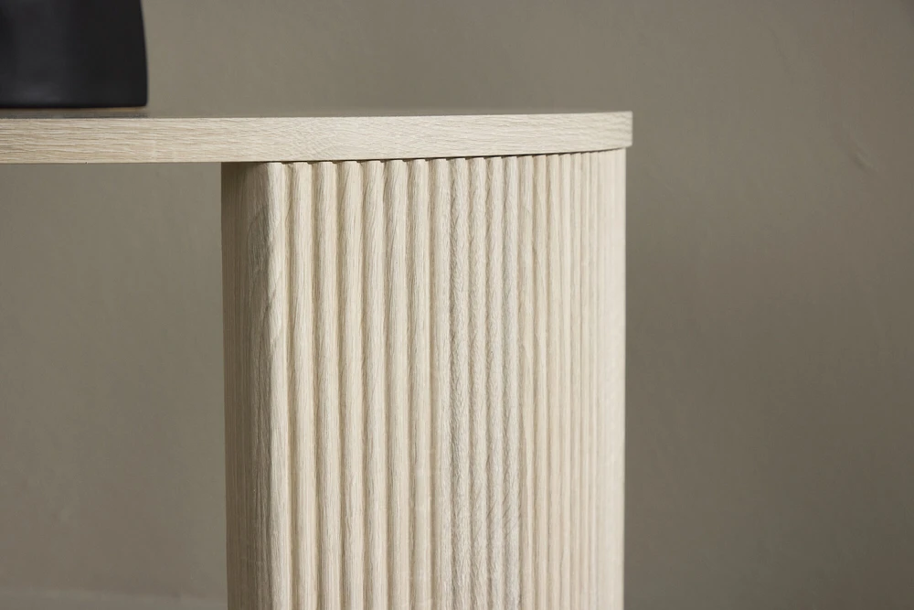 Venture Design Kavos staliukas Bristol 60x45 cm baltas MDF