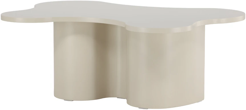 Venture Design Kavos staliukas Flow 120x80x45 cm Smėlio spalvos