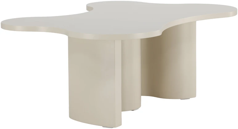 Venture Design Kavos staliukas Flow 120x80x45 cm Smėlio spalvos