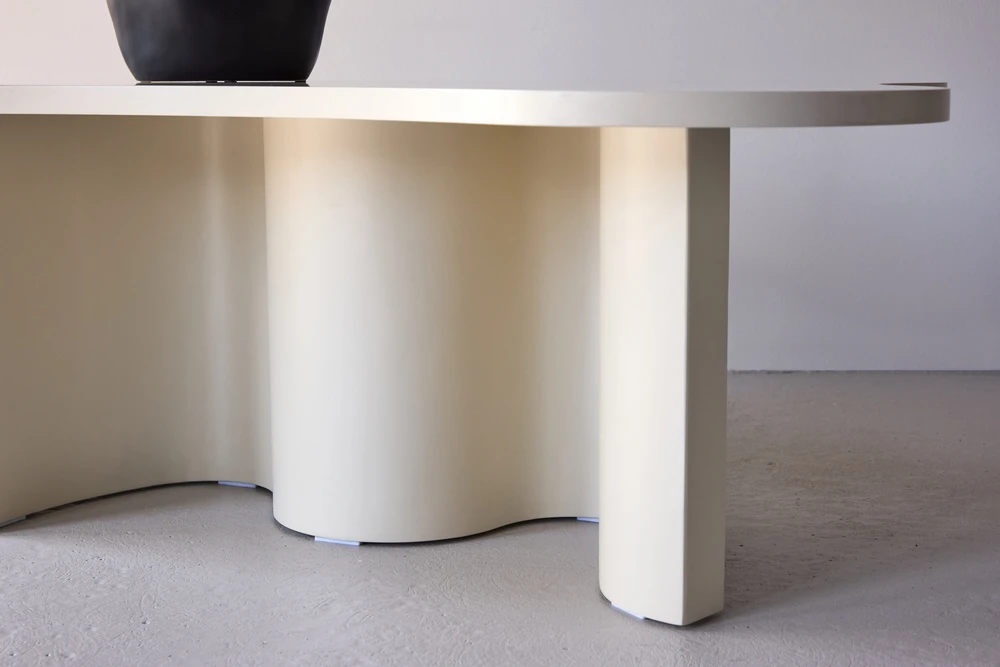 Venture Design Kavos staliukas Flow 120x80x45 cm Smėlio spalvos