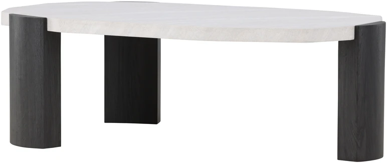 Venture Design Kavos staliukas Kres 125x70.5x40 cm Smėlio spalvos