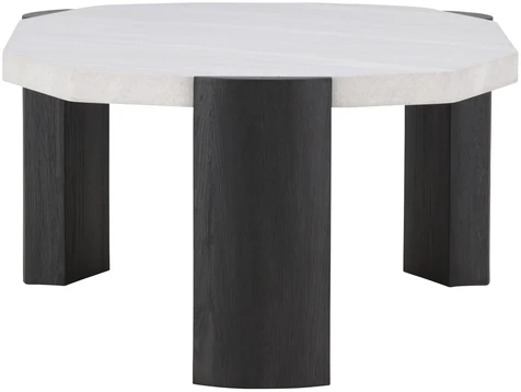 Venture Design Kavos staliukas Kres 125x70.5x40 cm Smėlio spalvos