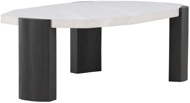 Venture Design Kavos staliukas Kres 125x70.5x40 cm Smėlio spalvos