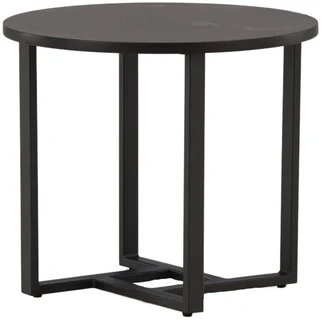 Venture Design Kavos staliukas, Lawton, ø50 cm, Juodas