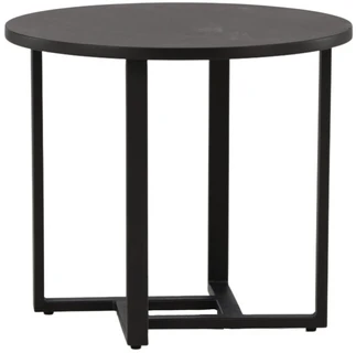 Venture Design Kavos staliukas, Lawton, ø50 cm, Juodas
