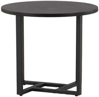 Venture Design Kavos staliukas, Lawton, ø50 cm, Juodas