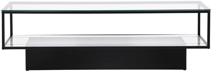 Venture Design Kavos staliukas, Maglehem, 130x60 cm, juodas