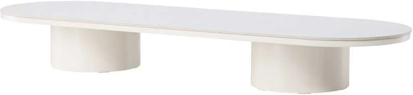 Venture Design Kavos staliukas, Narvik, 190x60 cm, Bežinis