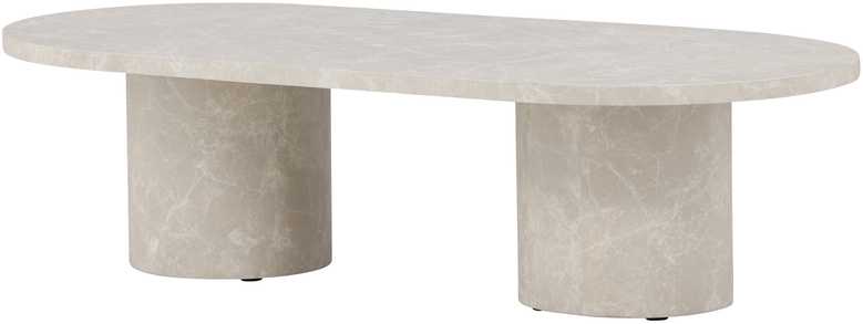 Venture Design Kavos staliukas Narvik 32x120x60 cm Smėlio spalvos MDF