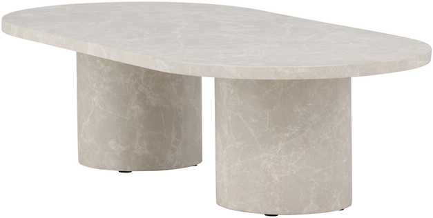 Venture Design Kavos staliukas Narvik 32x120x60 cm Smėlio spalvos MDF