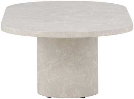 Venture Design Kavos staliukas Narvik 32x120x60 cm Smėlio spalvos MDF