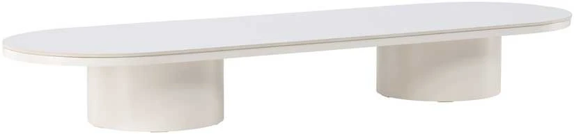 Venture Design Kavos staliukas, Narvik, 190x60 cm, Bežinis