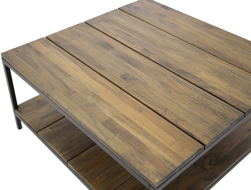 Venture Design Kavos staliukas, Padang, 80x80 cm, Juodas