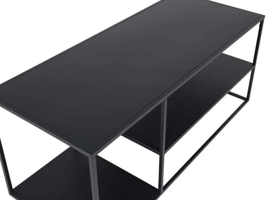 Venture Design Kavos staliukas, Plienas, 50x120 cm, Juodas