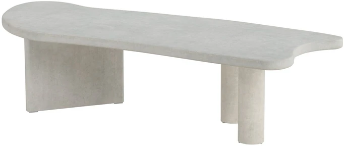 Venture Design Kavos staliukas Polle MDF 3D popierius šviesiai pilka