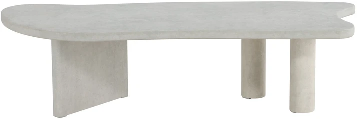 Venture Design Kavos staliukas Polle MDF 3D popierius šviesiai pilka