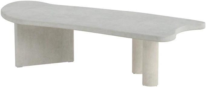 Venture Design Kavos staliukas Polle MDF 3D popierius šviesiai pilka