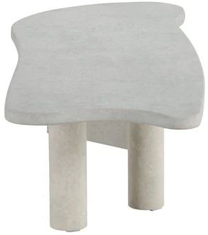 Venture Design Kavos staliukas Polle MDF 3D popierius šviesiai pilka