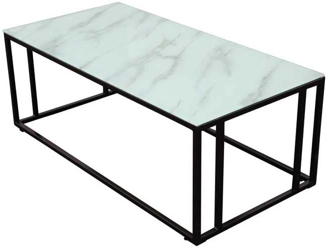 Venture Design Kavos staliukas, Rock 2.0 Soffbord, 120x60 cm, Balta
