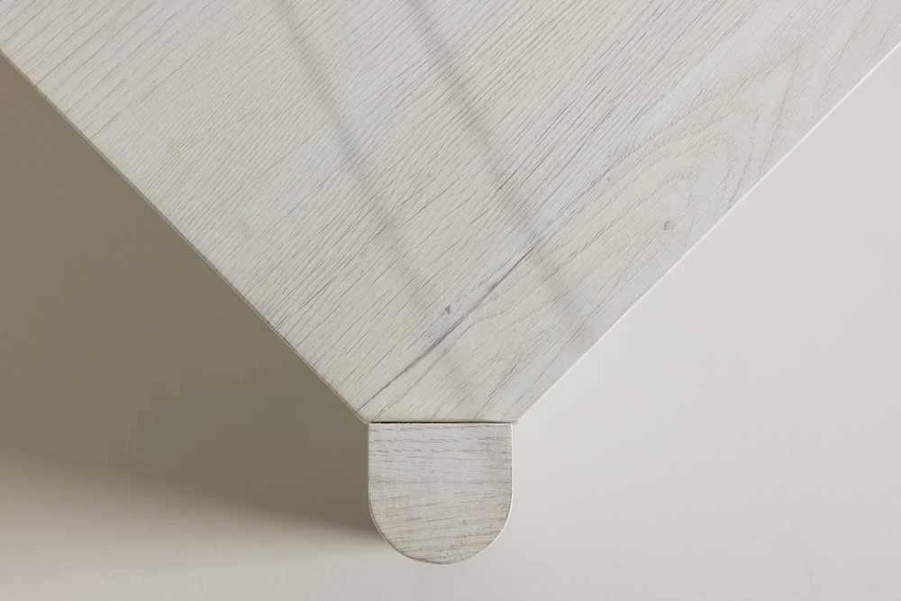 Venture Design Kavos staliukas, Rogaland, 100x40 cm, Balta