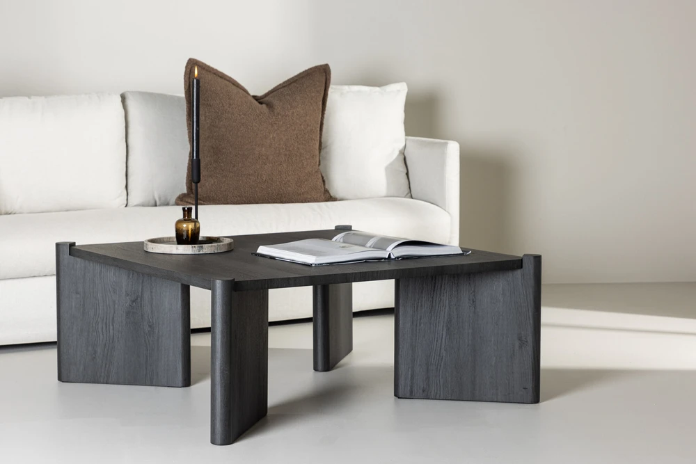 Venture Design Kavos staliukas, Rogaland, 100x40 cm, Juodas