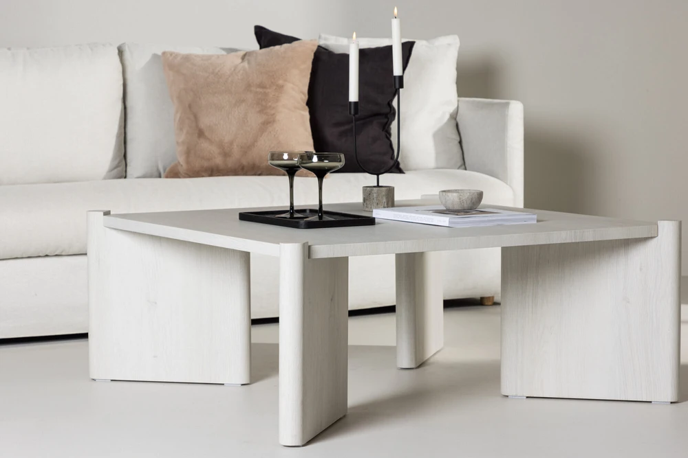 Venture Design Kavos staliukas, Rogaland, 100x40 cm, Balta