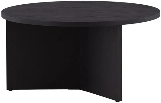 Venture Design Kavos staliukas, Saltö mažas, ø65 cm, juodas