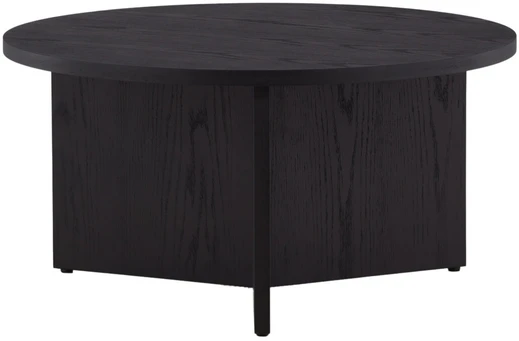 Venture Design Kavos staliukas, Saltö mažas, ø65 cm, juodas