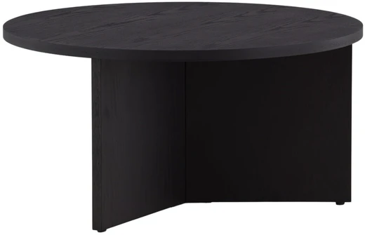 Venture Design Kavos staliukas, Saltö mažas, ø65 cm, juodas