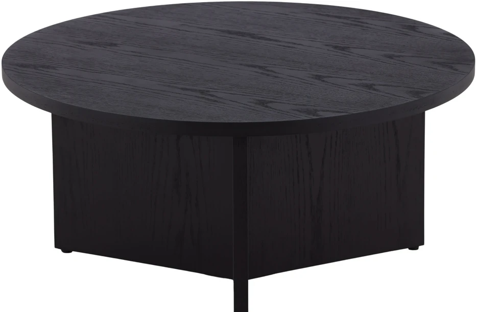 Venture Design Kavos staliukas, Saltö mažas, ø65 cm, juodas