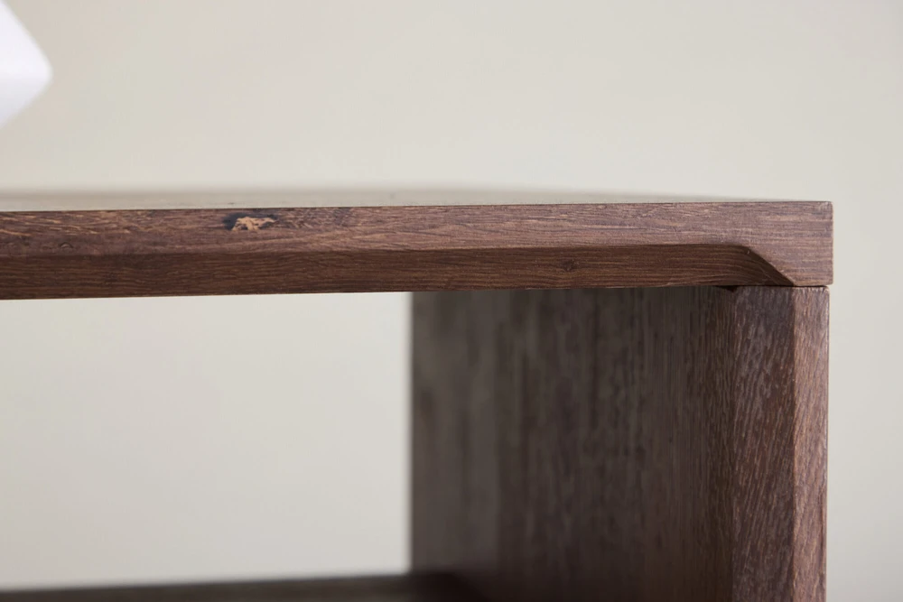Venture Design Kavos staliukas Telemarket 110x50x38 cm Mocca MDF