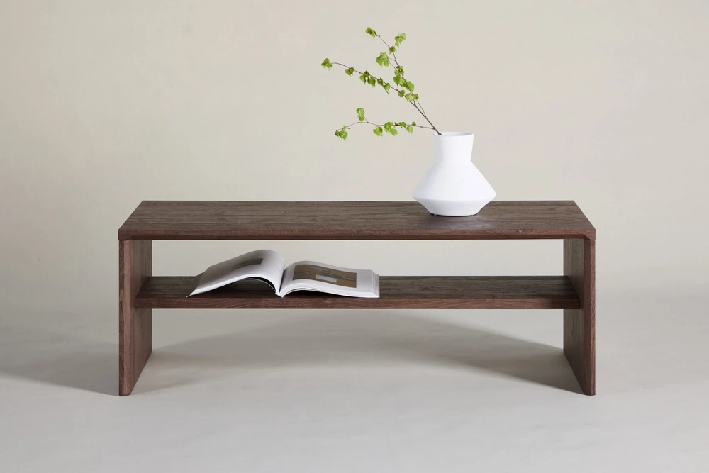 Venture Design Kavos staliukas Telemarket 110x50x38 cm Mocca MDF
