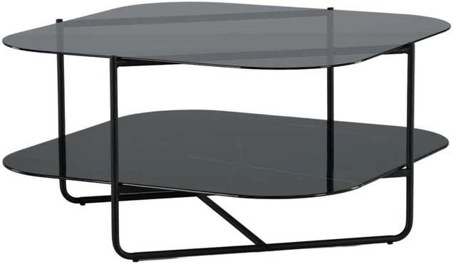 Venture Design Kavos staliukas, UN-Line, 85x85x45 cm, Juodas