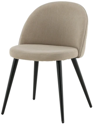 Venture Design Kėdė, aksominė siūlė, 57x76.5x50 cm, Bėžinės spalva