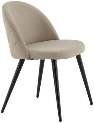 Venture Design Kėdė, aksominė siūlė, 57x76.5x50 cm, Bėžinės spalva