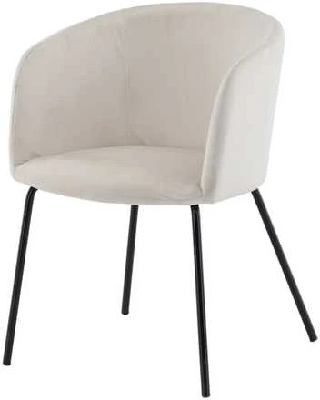 Venture Design Kėdė, Berit, 55x78x55 cm, kreminė spalva