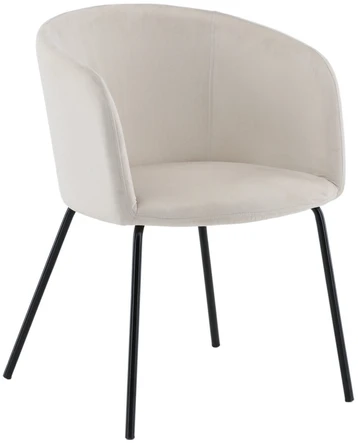 Venture Design Kėdė, Berit, 55x78x55 cm, kreminė spalva