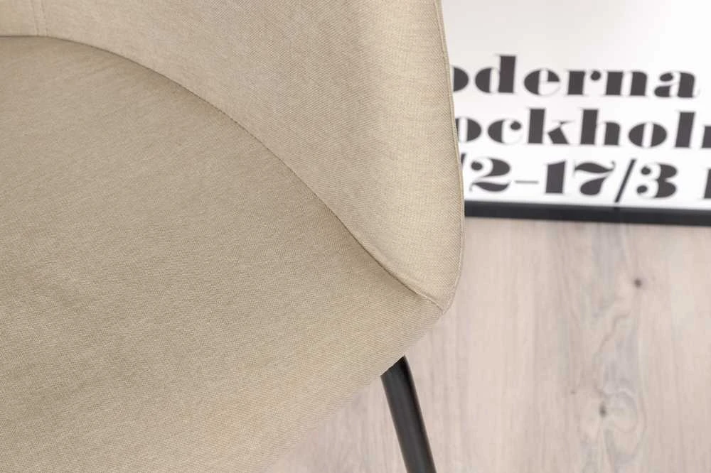 Fotelis Venture Design Berit, smėlio spalvos