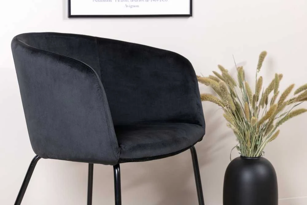 Venture Design Kėdė, Berit, 55x78x55 cm, Juoda