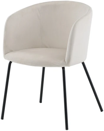 Venture Design Kėdė, Berit, 55x78x55 cm, kreminė spalva